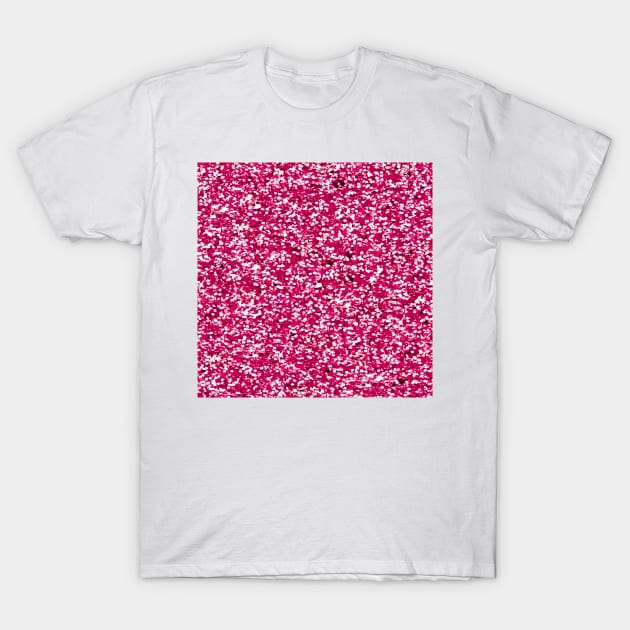 Pink Glitter T-Shirt by TheSkullArmy